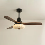 Modern Elira Flower Fabric Ceiling Fan Lights