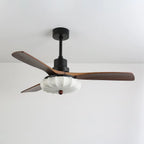Modern Elira Flower Fabric Ceiling Fan Lights