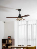Modern Elira Flower Fabric Ceiling Fan Lights