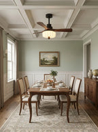 Modern Elira Flower Fabric Ceiling Fan Lights